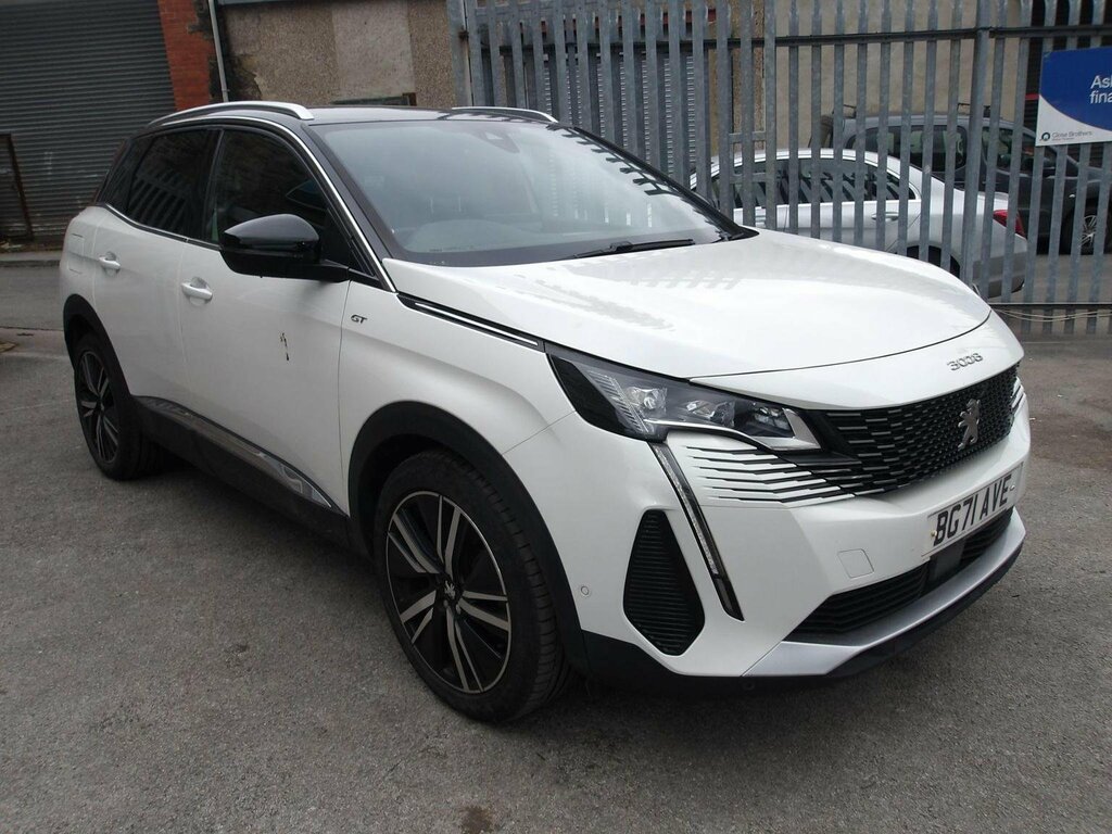 Peugeot 3008 1.2 Puretech Gt Premium Eat Euro 6 Ss BG71AVE White #2