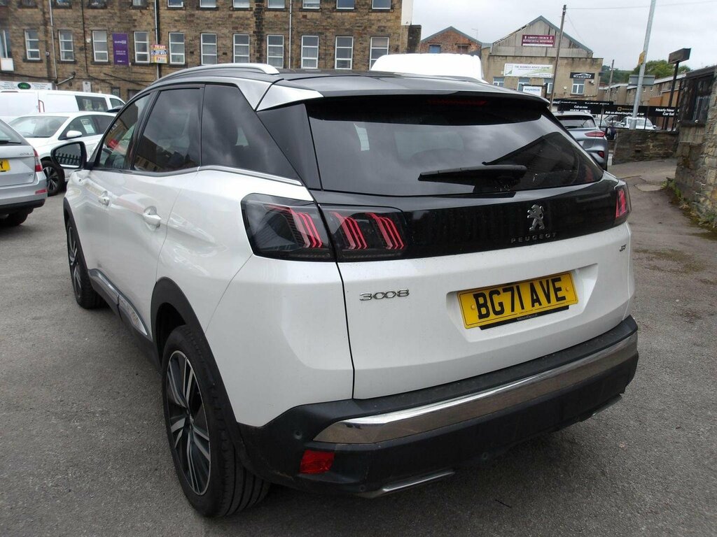 Peugeot 3008 1.2 Puretech Gt Premium Eat Euro 6 Ss BG71AVE White #5