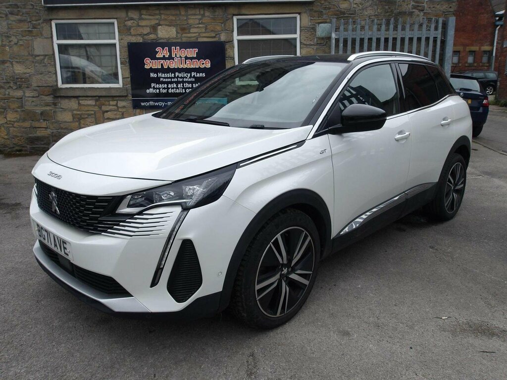 Peugeot 3008 1.2 Puretech Gt Premium Eat Euro 6 Ss BG71AVE White #4