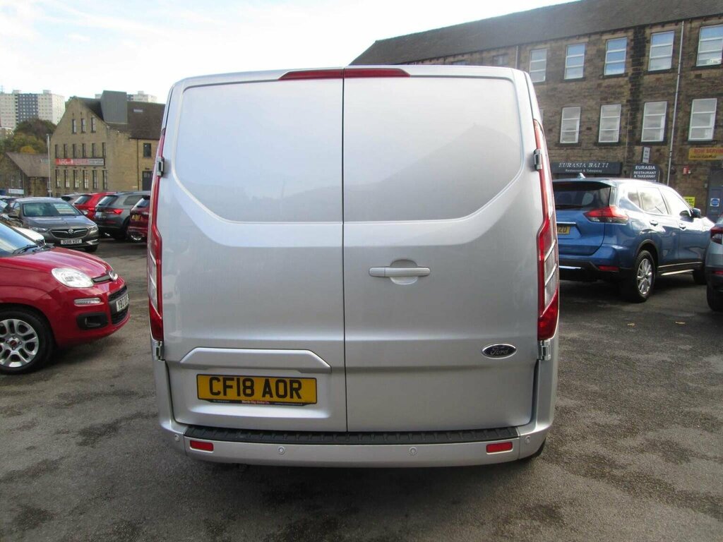 Ford Transit Custom 2.0 320 Ecoblue Limited Crew Van L1 H1 Euro 6 CF18AOR Silver #6