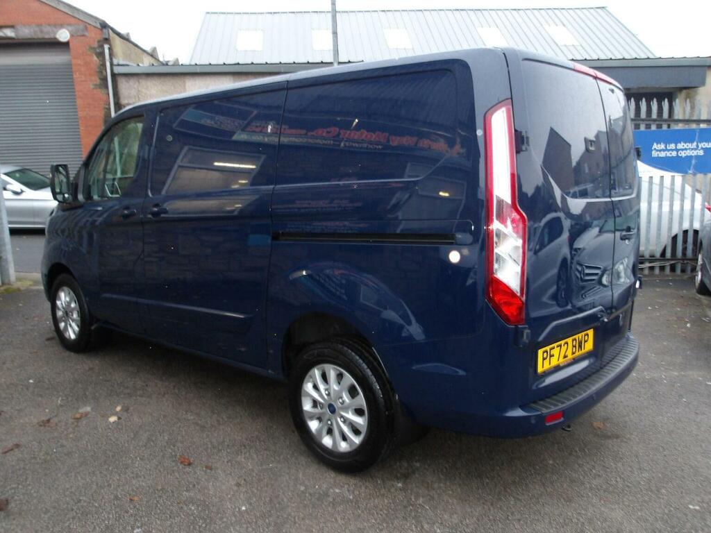 Ford Transit Custom 2.0 280 Ecoblue Limited L1 H1 Euro 6 Ss PF72BWP Blue #6