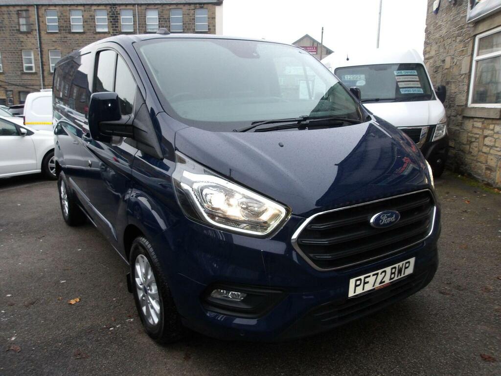 Ford Transit Custom 2.0 280 Ecoblue Limited L1 H1 Euro 6 Ss PF72BWP Blue #2