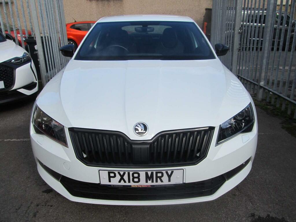 Skoda Superb 1.4 Tsi Act Sportline Euro 6 Ss White #3