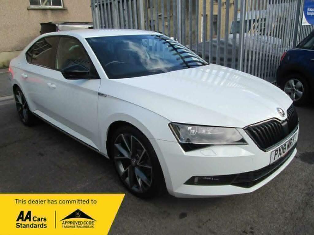 Skoda Superb 1.4 Tsi Act Sportline Euro 6 Ss White