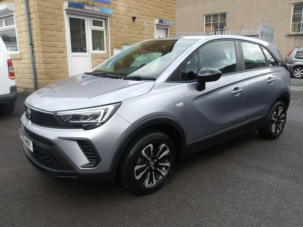 Vauxhall Crossland 1.2 Turbo Se Edition Euro 6 Ss FT71HNY Grey #4