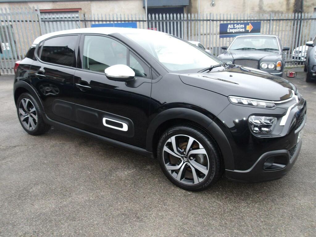 Citroen C3 1.2 Puretech Shine Plus Euro 6 Ss GK72VFN Black #2