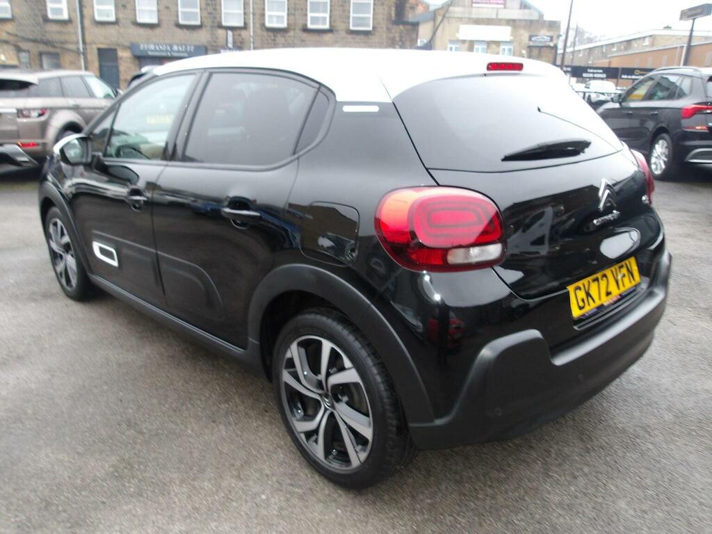 Citroen C3 1.2 Puretech Shine Plus Euro 6 Ss GK72VFN Black #5