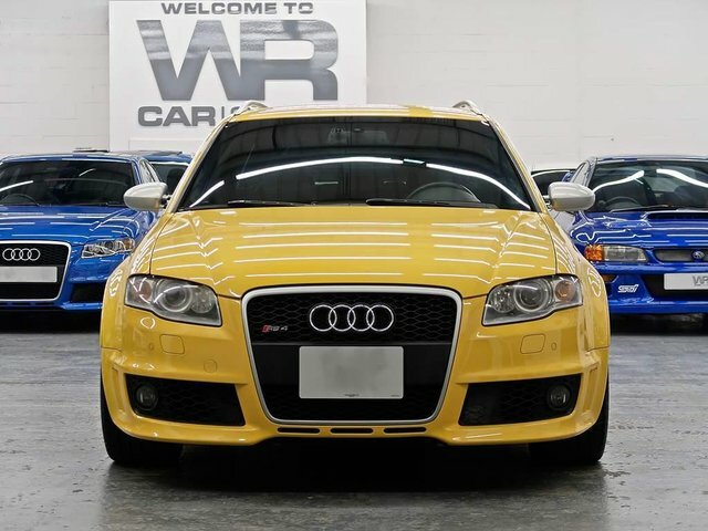 Audi RS4 Avant V8 Quattro YL56WKK Yellow #5
