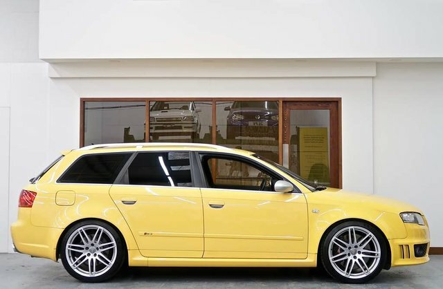 Audi RS4 Avant V8 Quattro YL56WKK Yellow #6