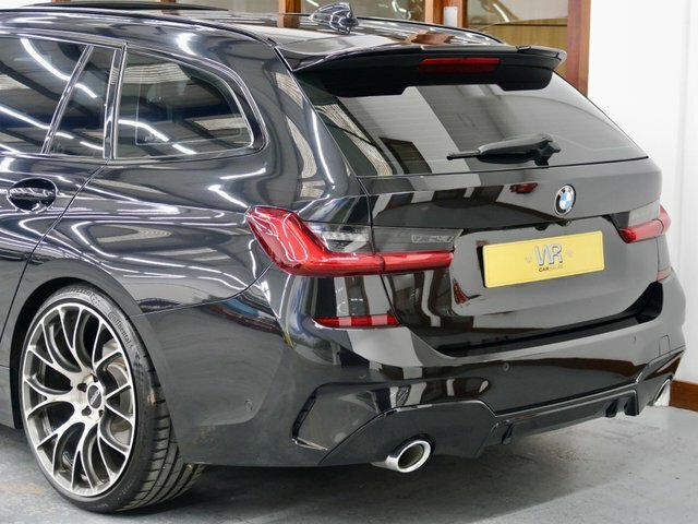 BMW 3 Series 320D M Sport Touring Black #3