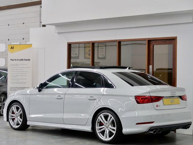 Audi S3 Tfsi S Tronic Quattro YJ65ONC White #4