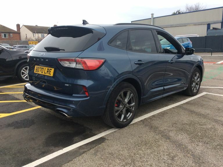 Ford Kuga St-line 2.0Tdci Mhev Sat Nav Front And Rea BD70LRE Blue #5