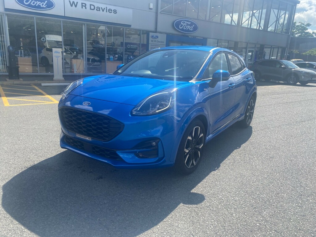 Ford Puma 1.0 Ecoboost Hybrid Mhev 155 St-line X DA23VXZ Blue #3