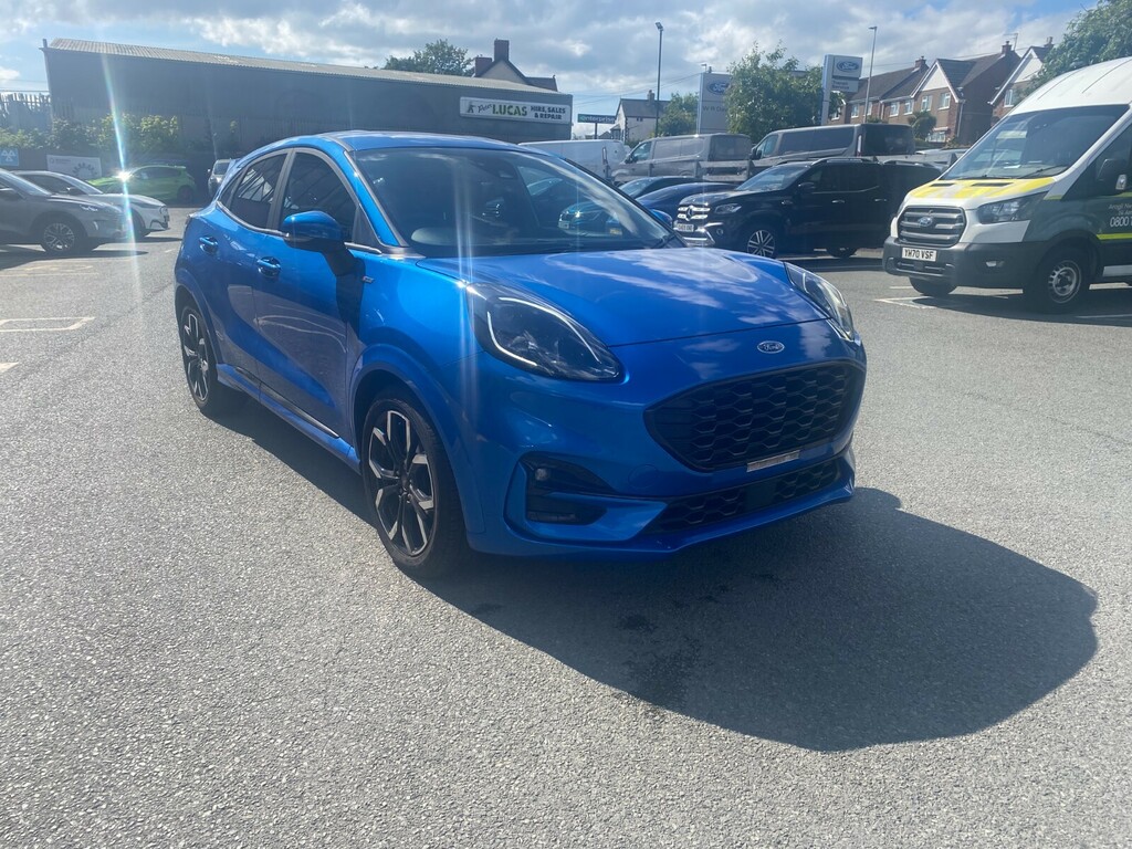 Ford Puma 1.0 Ecoboost Hybrid Mhev 155 St-line X Blue
