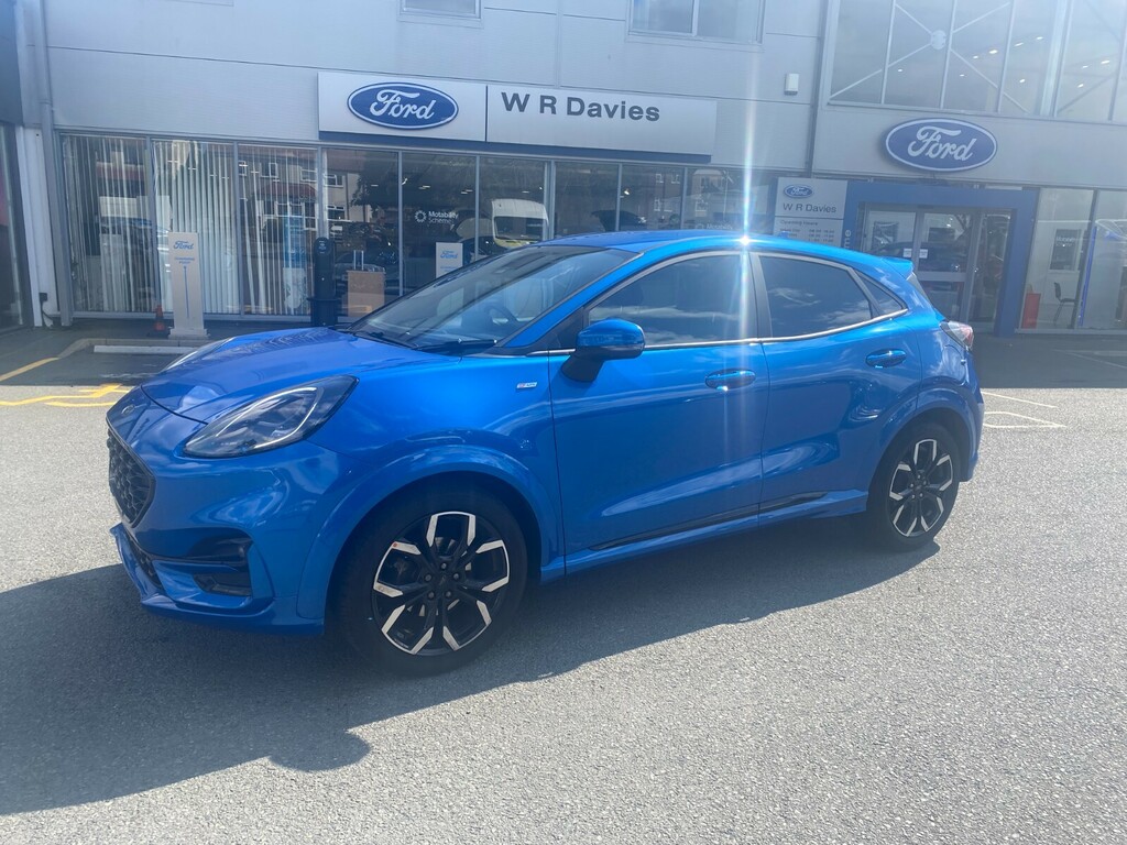 Ford Puma 1.0 Ecoboost Hybrid Mhev 155 St-line X DA23VXZ Blue #4