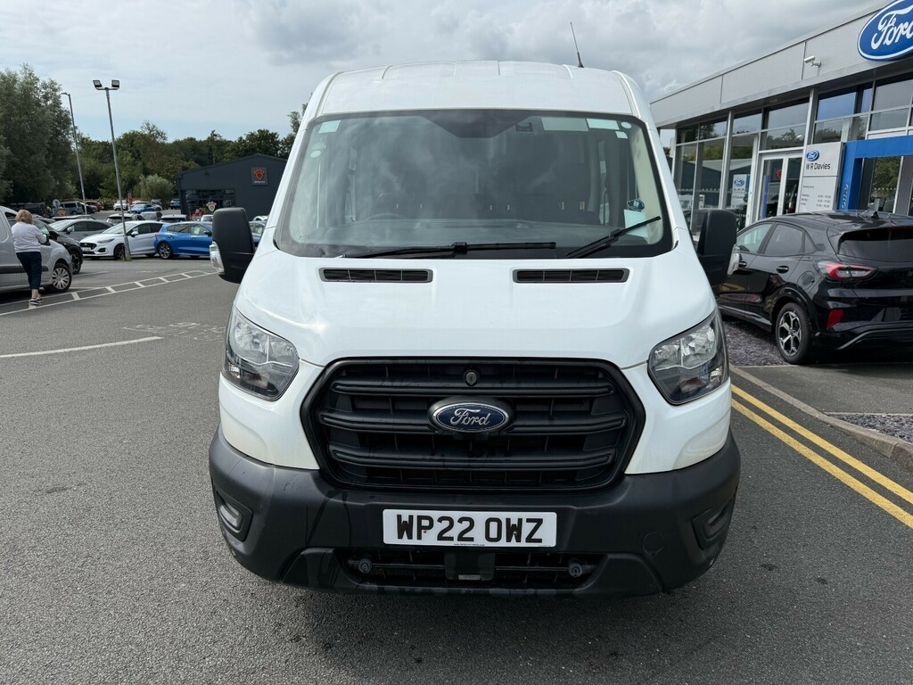 Ford Transit Custom 2.0D Ecoblue 130Ps H2 Leader Crew Van 9 Seats WP22OWZ White #2