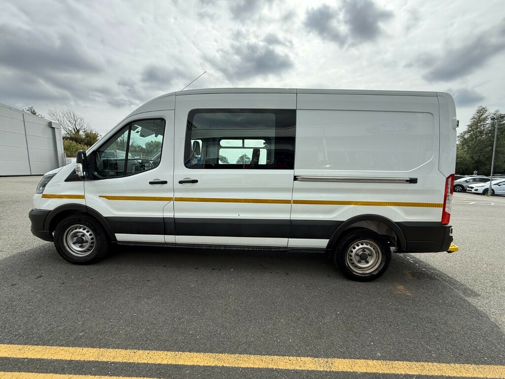 Ford Transit Custom 2.0D Ecoblue 130Ps H2 Leader Crew Van 9 Seats WP22OWZ White #5