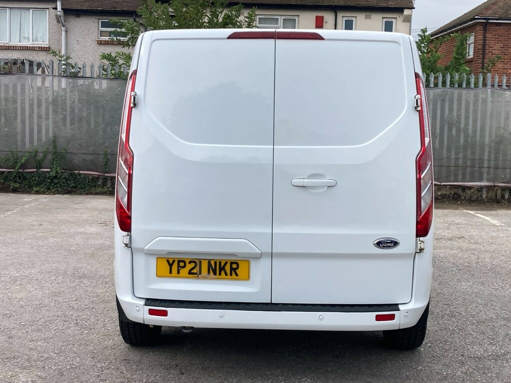 Ford Transit Custom 2.0 Ecoblue 130Ps Low Roof Limited Van YP21NKR White #4