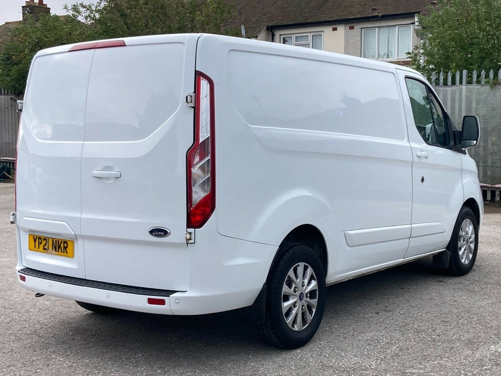 Ford Transit Custom 2.0 Ecoblue 130Ps Low Roof Limited Van YP21NKR White #2