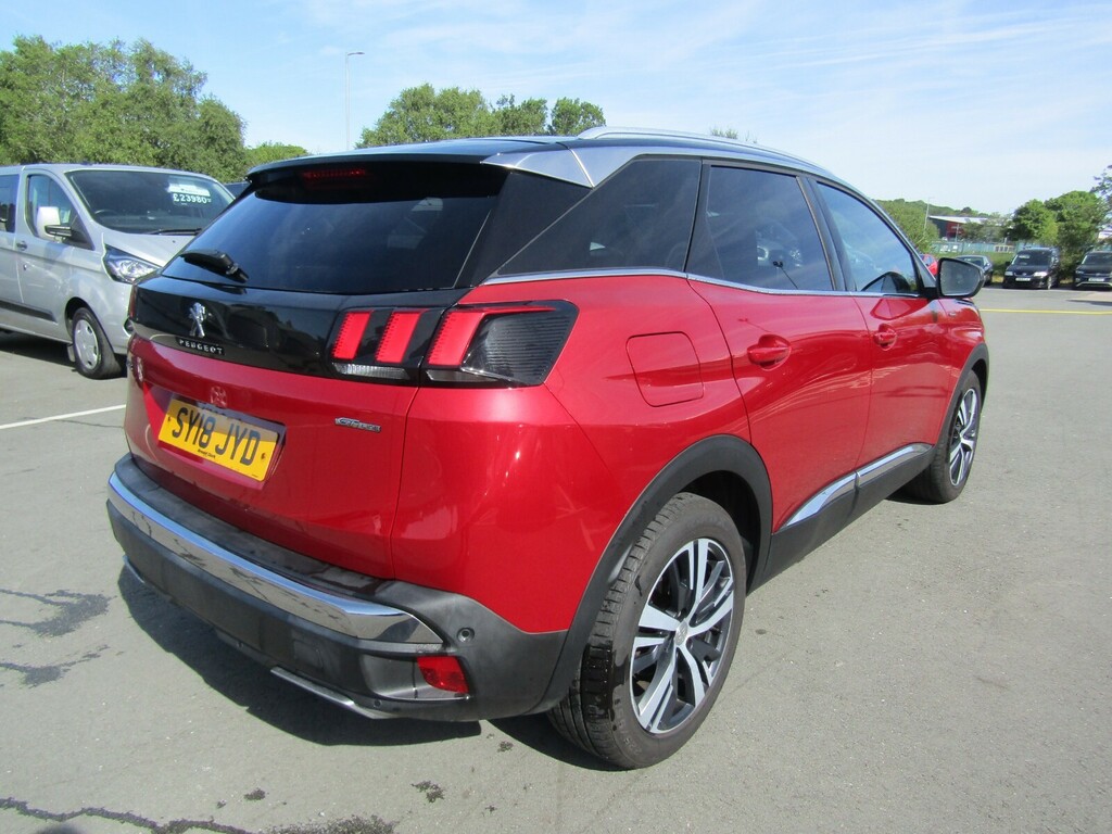 Peugeot 3008 1.6 Bluehdi 120 Gt Line Eat6 Red #3