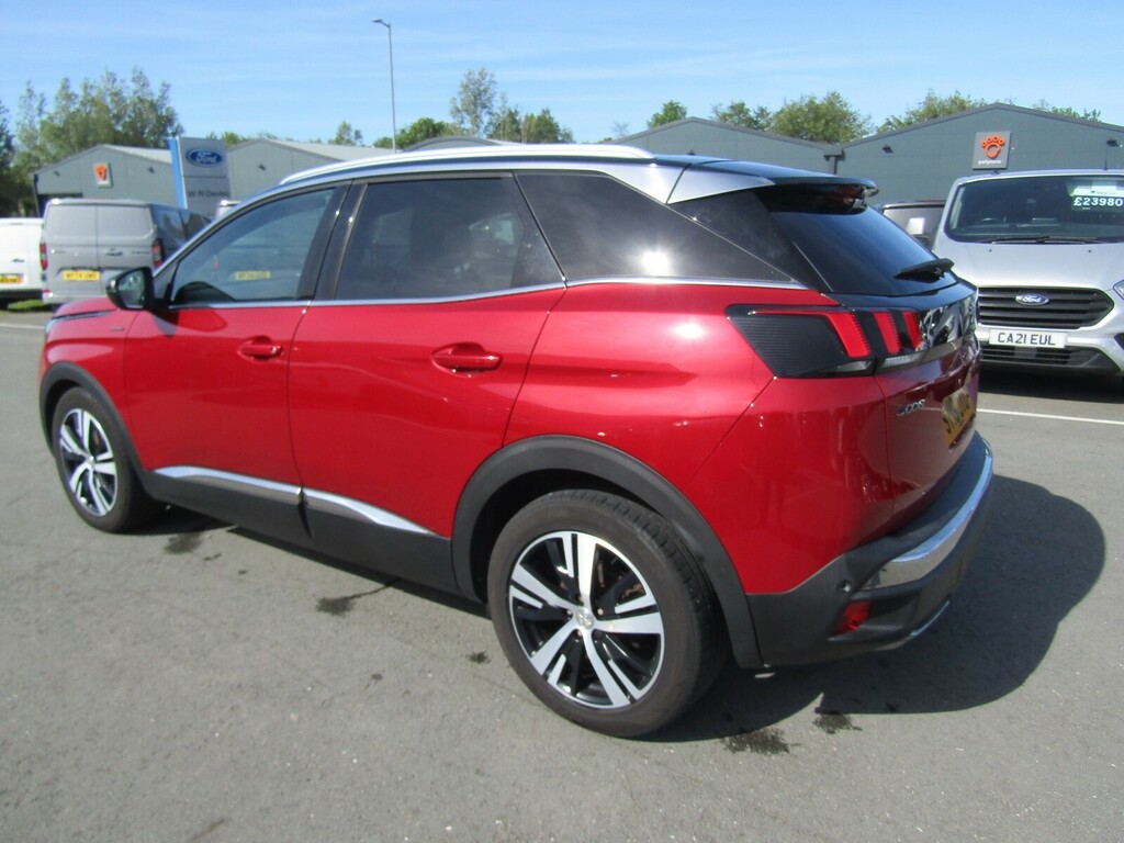 Peugeot 3008 1.6 Bluehdi 120 Gt Line Eat6 Red #5