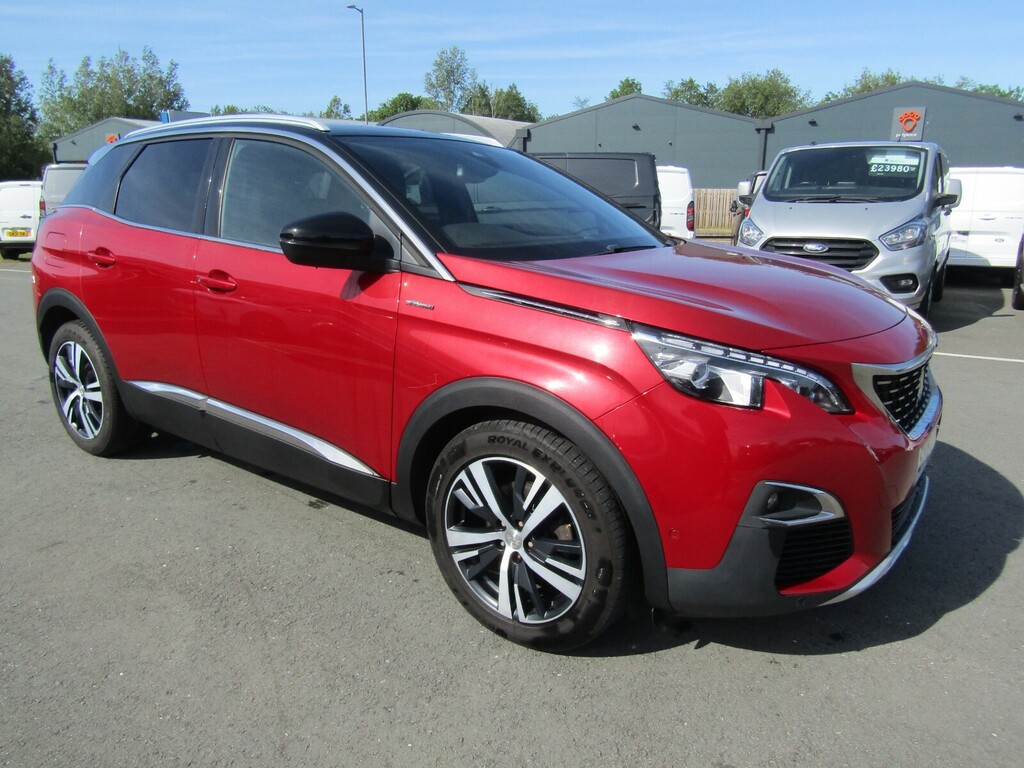 Peugeot 3008 1.6 Bluehdi 120 Gt Line Eat6 Red