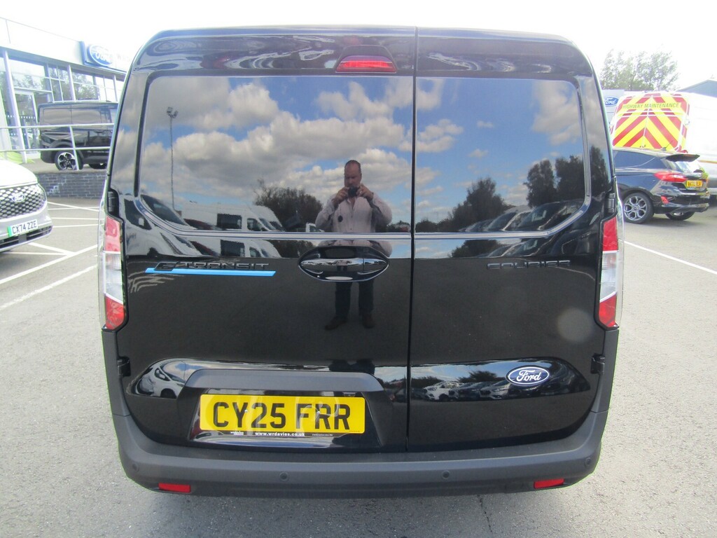 Ford Transit Courier 100Kw 43Kwh Limited Van - Our Demonstrator Fu CY25FRR Black #4