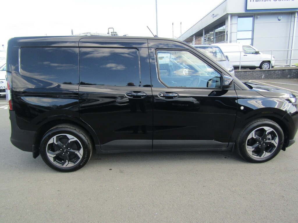 Ford Transit Courier 100Kw 43Kwh Limited Van - Our Demonstrator Fu CY25FRR Black #2