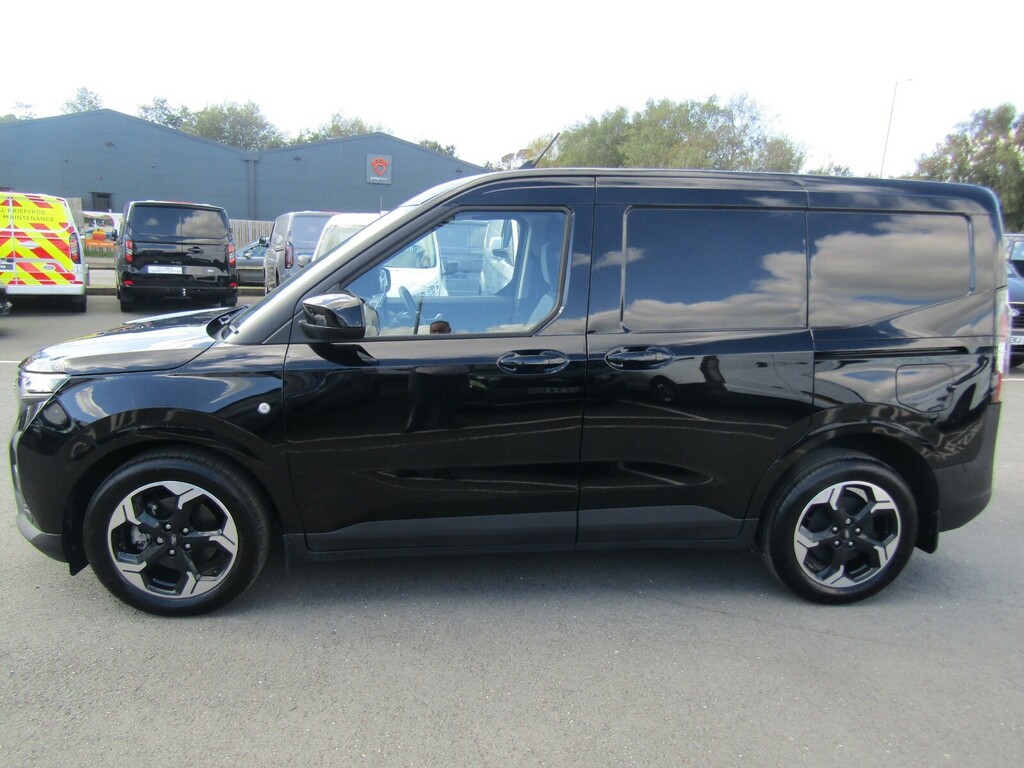 Ford Transit Courier 100Kw 43Kwh Limited Van - Our Demonstrator Fu CY25FRR Black #6