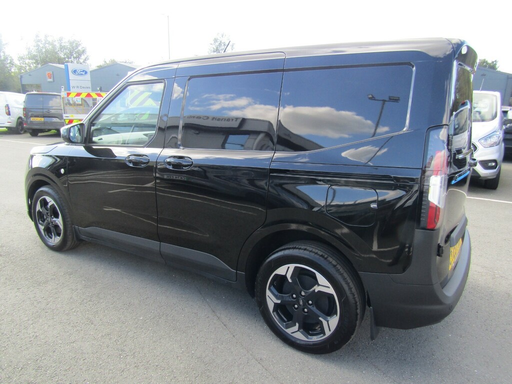 Ford Transit Courier 100Kw 43Kwh Limited Van - Our Demonstrator Fu CY25FRR Black #5