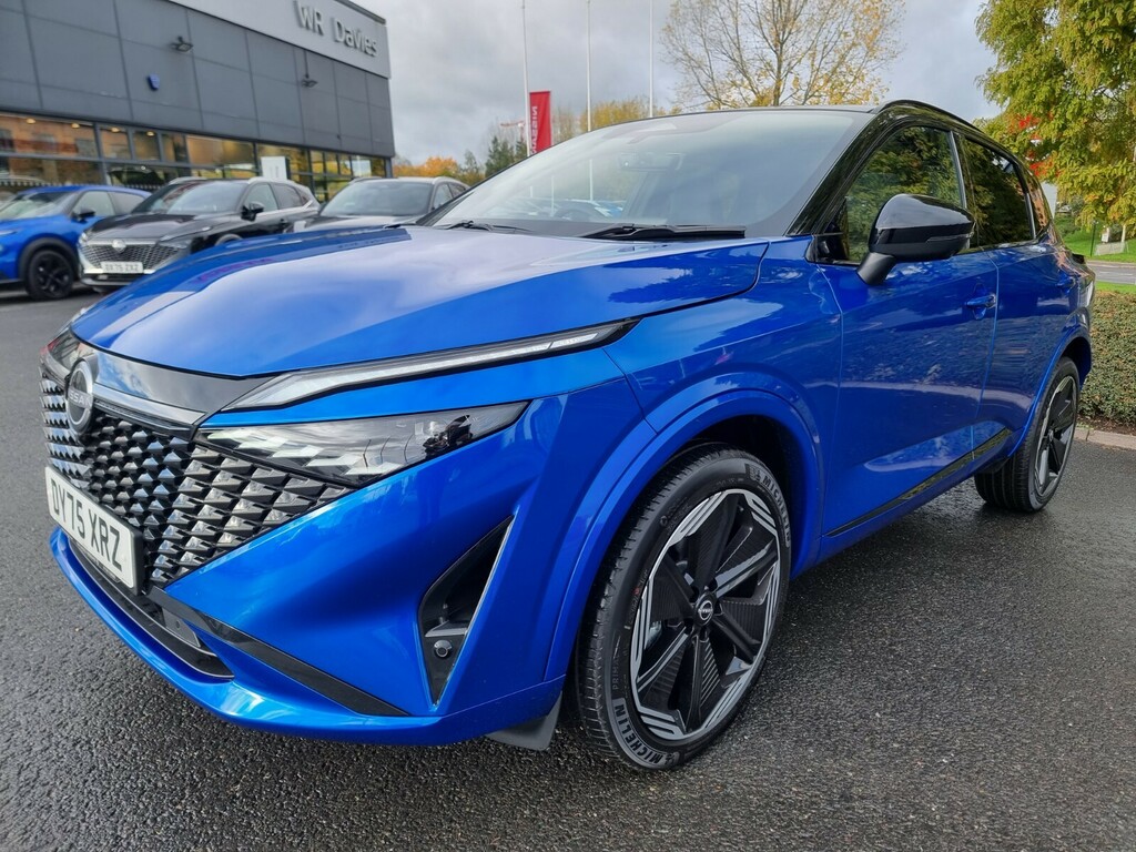 Nissan Qashqai 1.3 Dig-t Mh 158 N-design DY75XRZ Blue #3
