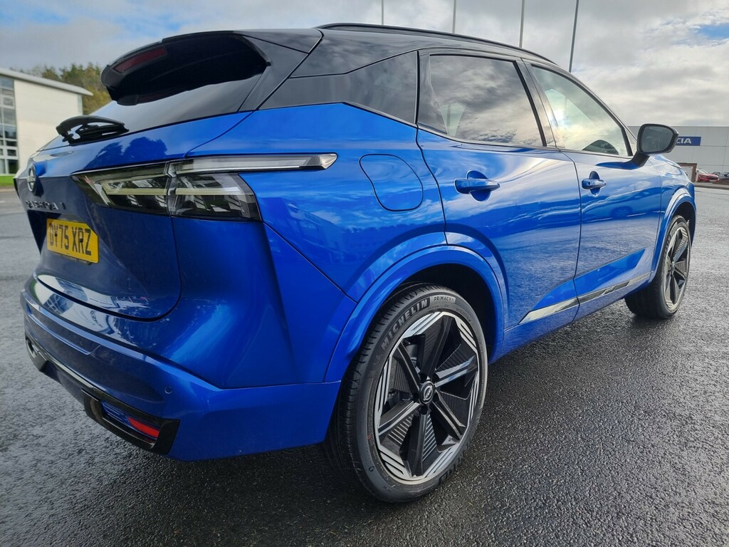Nissan Qashqai 1.3 Dig-t Mh 158 N-design DY75XRZ Blue #6