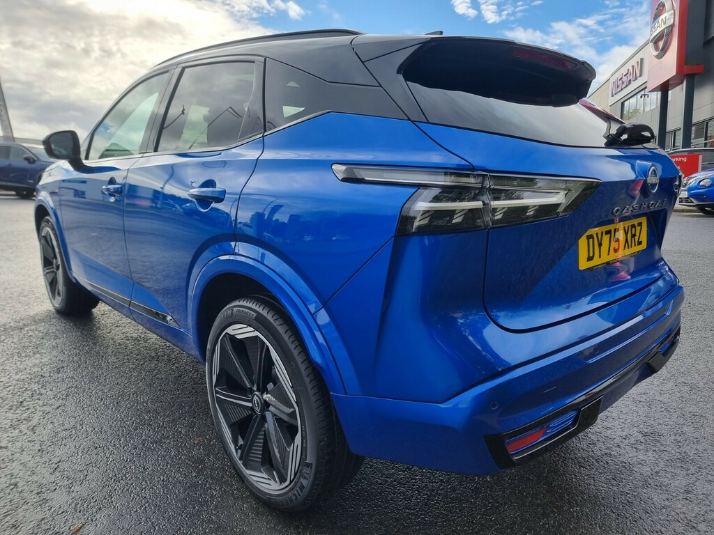 Nissan Qashqai 1.3 Dig-t Mh 158 N-design DY75XRZ Blue #4