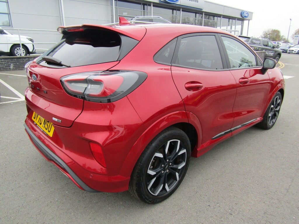 Ford Puma 1.0T Ecoboost Hybrid Mhev 155 St-line X DY70NSU Red #3