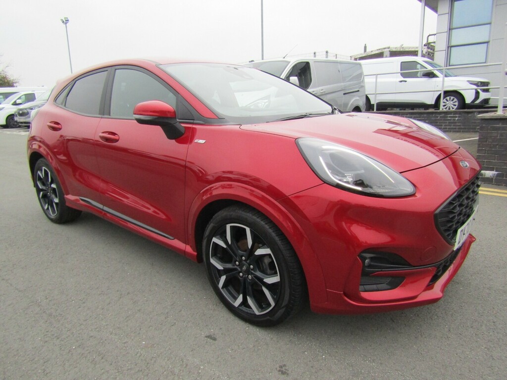 Ford Puma 1.0T Ecoboost Hybrid Mhev 155 St-line X Red