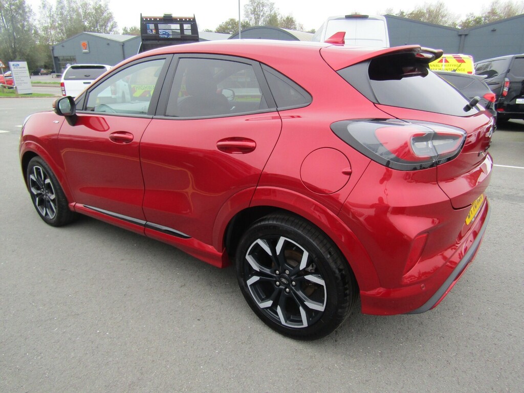 Ford Puma 1.0T Ecoboost Hybrid Mhev 155 St-line X DY70NSU Red #5