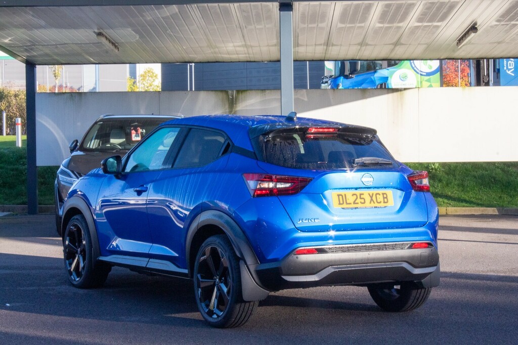 Nissan Juke 1.0 Dig-t Tekna DL25XCB Blue #3