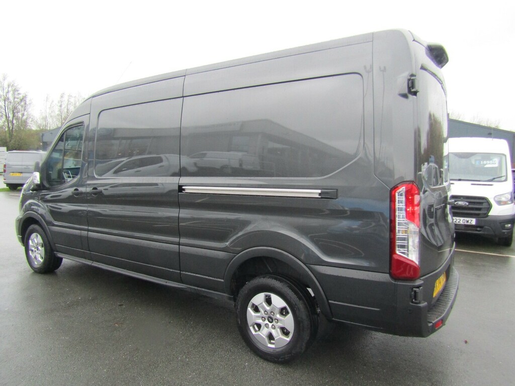 Ford Transit Custom 2.0D Ecoblue 165Ps L3 H2 Limited Van Sat Nav HV74YBW Grey #5