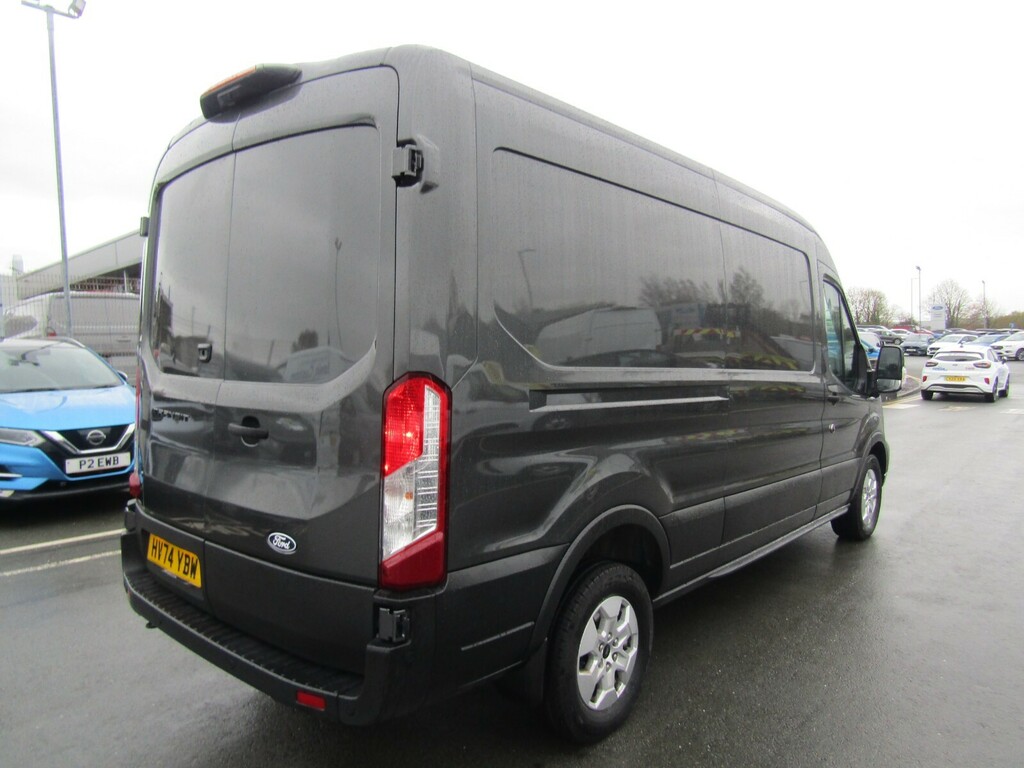 Ford Transit Custom 2.0D Ecoblue 165Ps L3 H2 Limited Van Sat Nav HV74YBW Grey #3