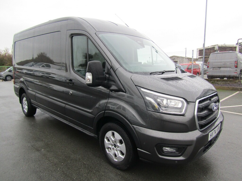 Ford Transit Custom 2.0D Ecoblue 165Ps L3 H2 Limited Van Sat Nav Grey