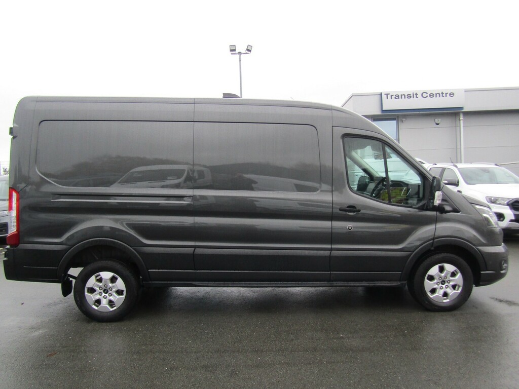 Ford Transit Custom 2.0D Ecoblue 165Ps L3 H2 Limited Van Sat Nav HV74YBW Grey #2