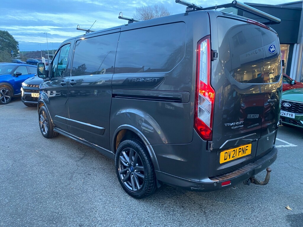 Ford Transit Custom 2.0 Ecoblue 185Ps Low Roof Sport Van DV21PNF Grey #6