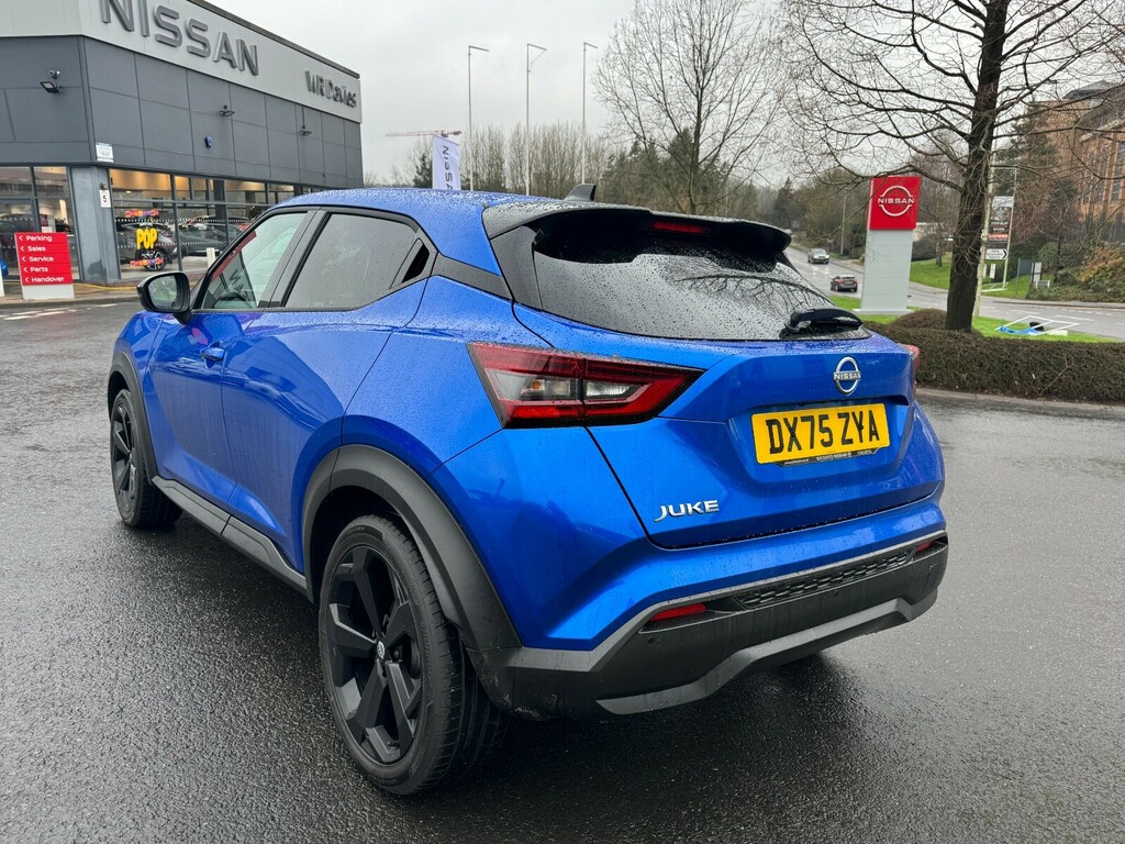 Nissan Juke 1.0 Dig-t Tekna DX75ZYA Blue #6