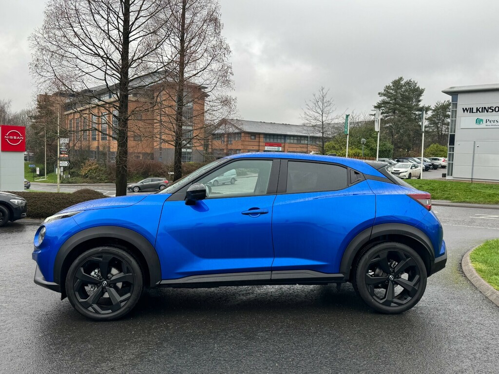 Nissan Juke 1.0 Dig-t Tekna DX75ZYA Blue #5