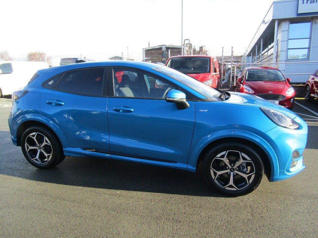 Ford Puma 1.0T Ecoboost Hybrid Mhev St-line WN25KWT Blue #2