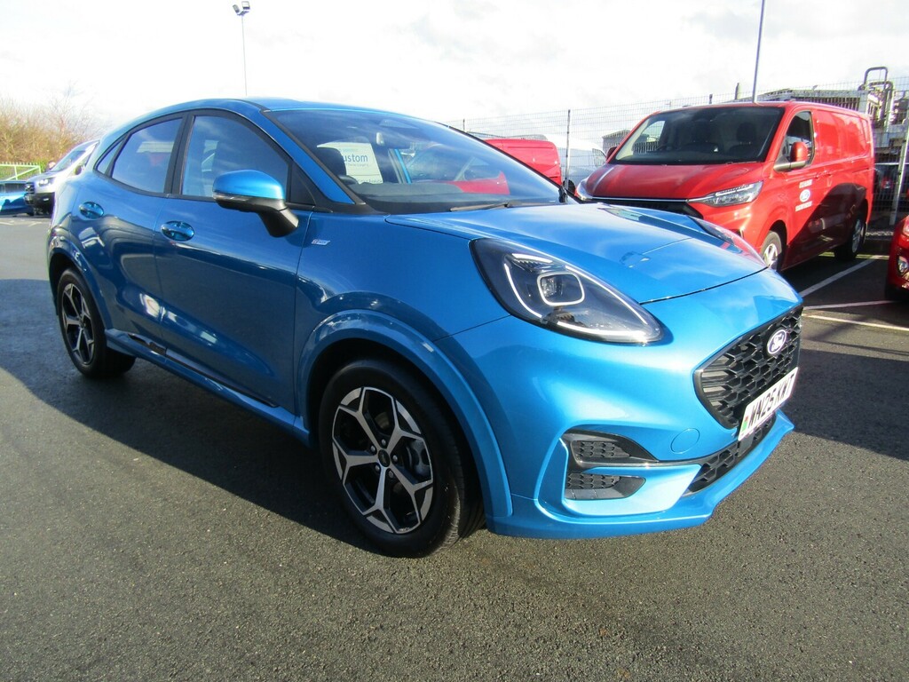 Ford Puma 1.0T Ecoboost Hybrid Mhev St-line Blue
