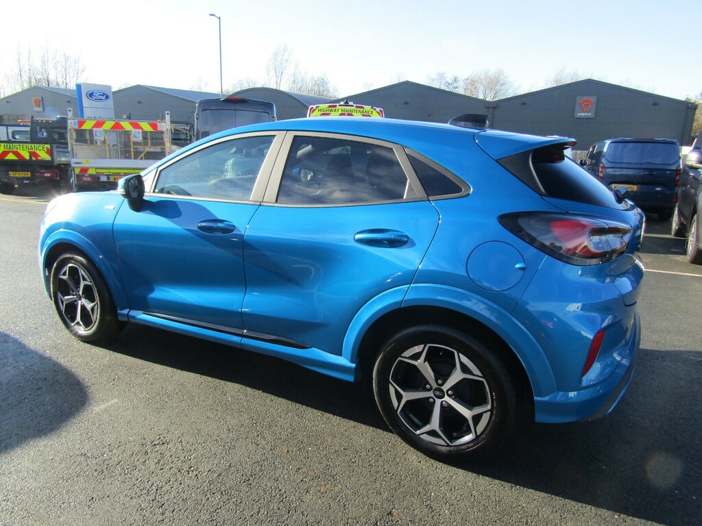 Ford Puma 1.0T Ecoboost Hybrid Mhev St-line WN25KWT Blue #4