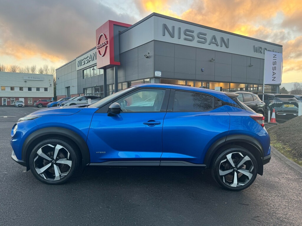 Nissan Juke 1.6 Hybrid Tekna DV22YVS Blue #5