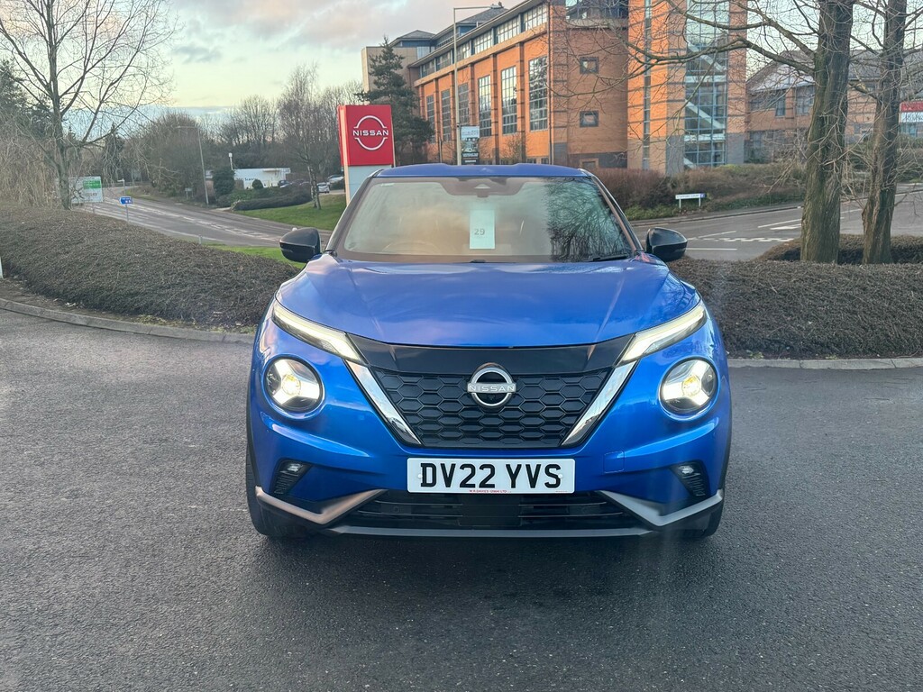 Nissan Juke 1.6 Hybrid Tekna DV22YVS Blue #3
