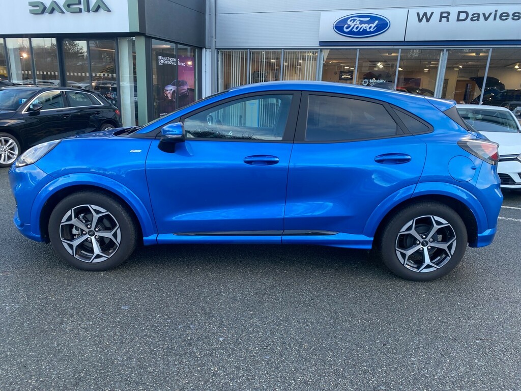 Ford Puma 1.0 Ecoboost Hybrid Mhev St-line Dct BJ74NVA Blue #5